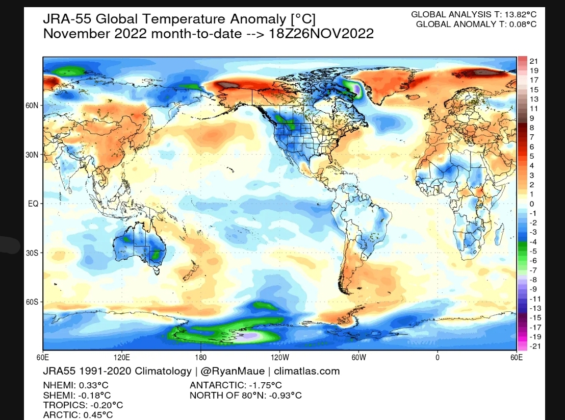 Earth Continues To Cool